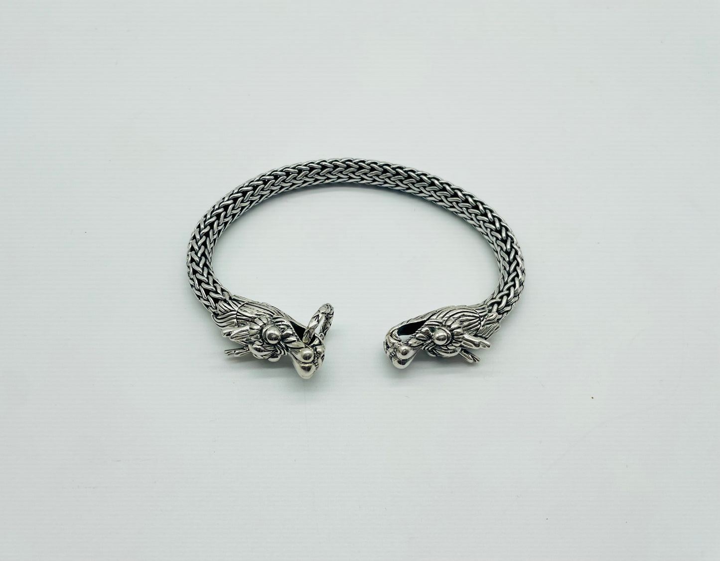 Silver Dragon Bracelet