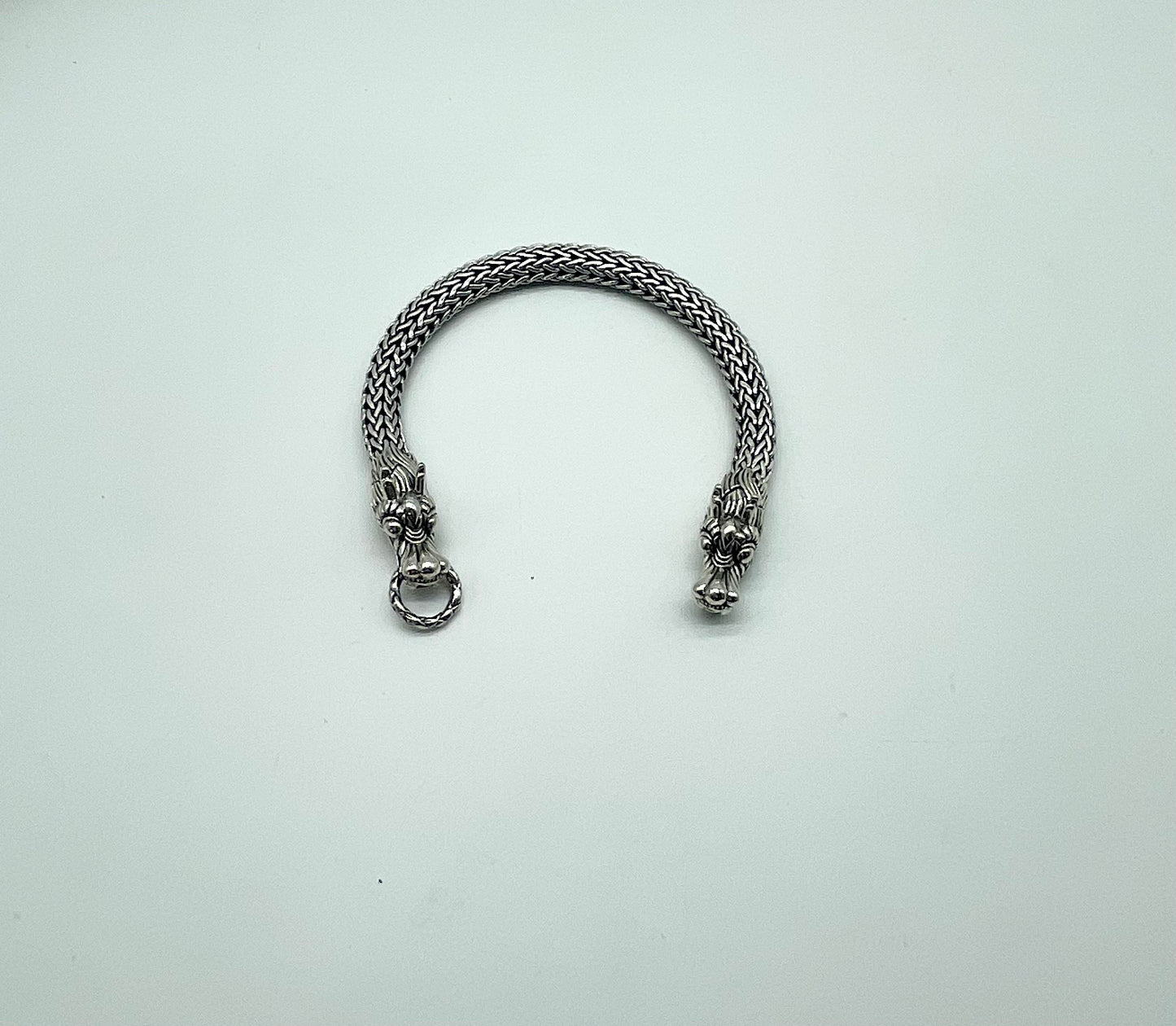 Silver Dragon Bracelet