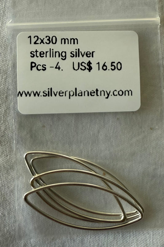 STERLING SILVER COMPONENT