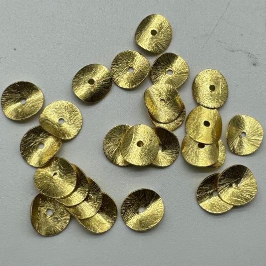 BRUSH VERMEIL WAVEY DISC