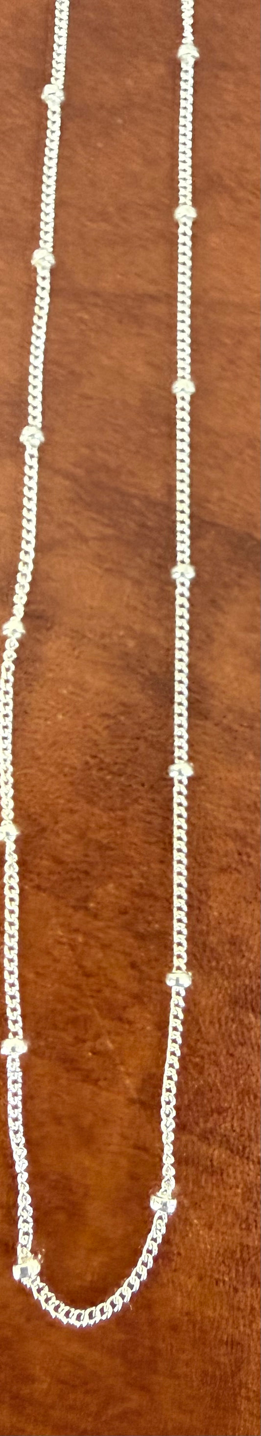 SILVER SATELITE CHAIN