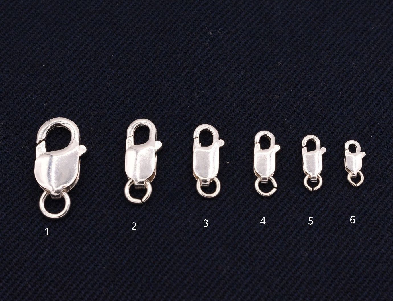 STERLING SILVER LOBSTER CLAWS