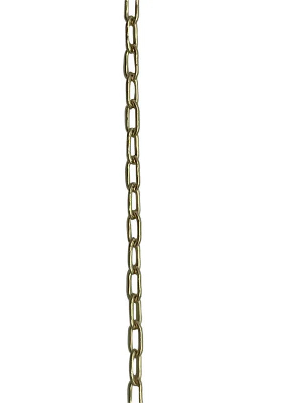 GOLD FILLED THIN RECTANGLUAR LINK CABLE CHAIN