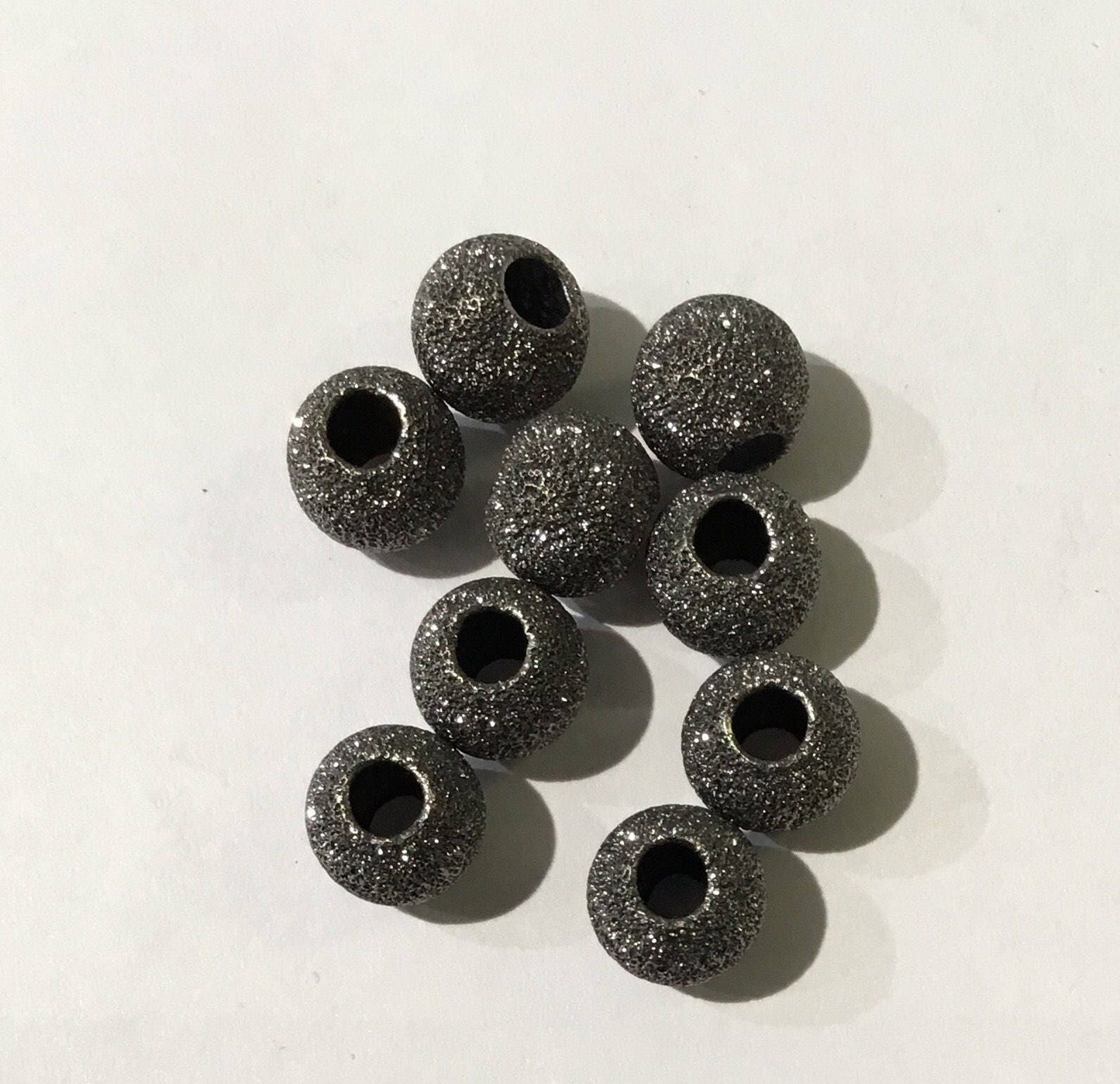 8 mm sterling silver beads