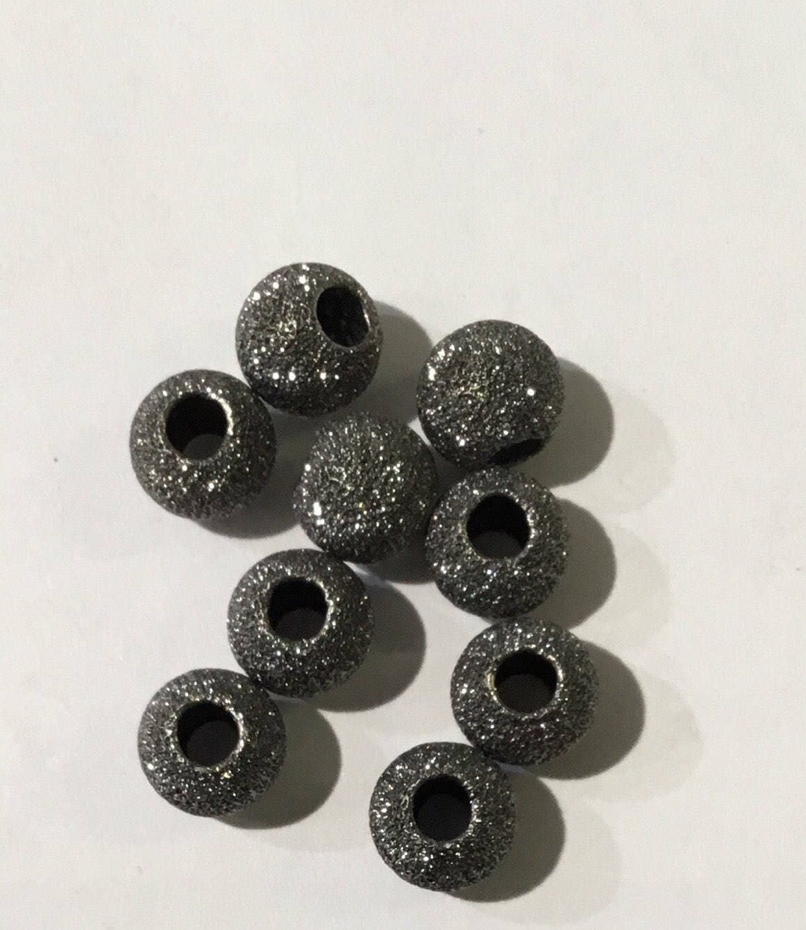 8 mm sterling silver beads