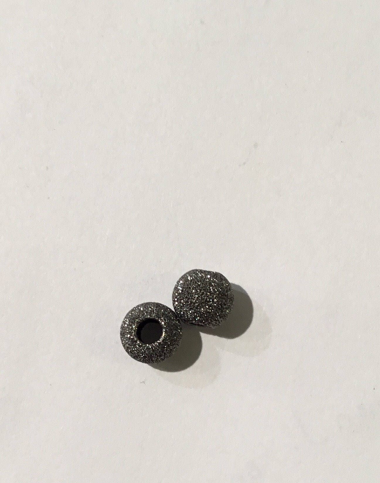 8 mm sterling silver beads