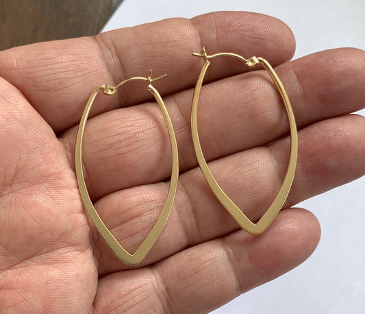 Goldfilled hoop earrings