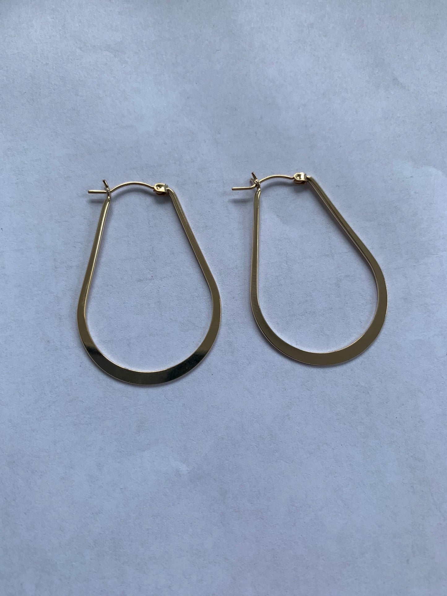 Goldfilled hoop earrings