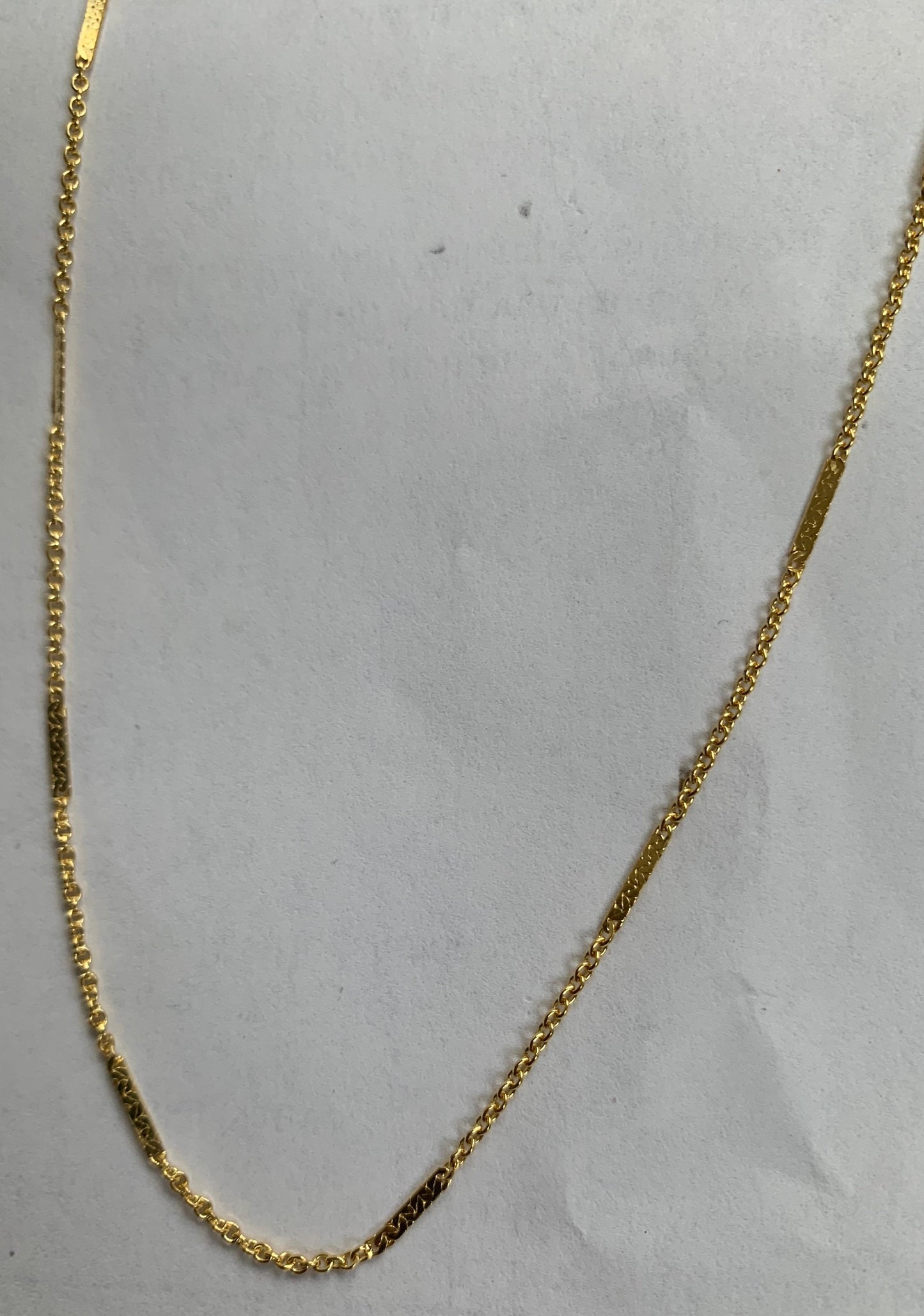 Gold filled chain