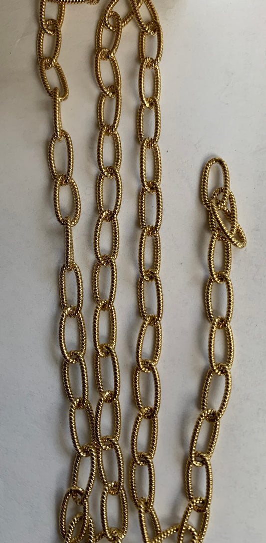 Paper clip 14/20 Goldfilled chain