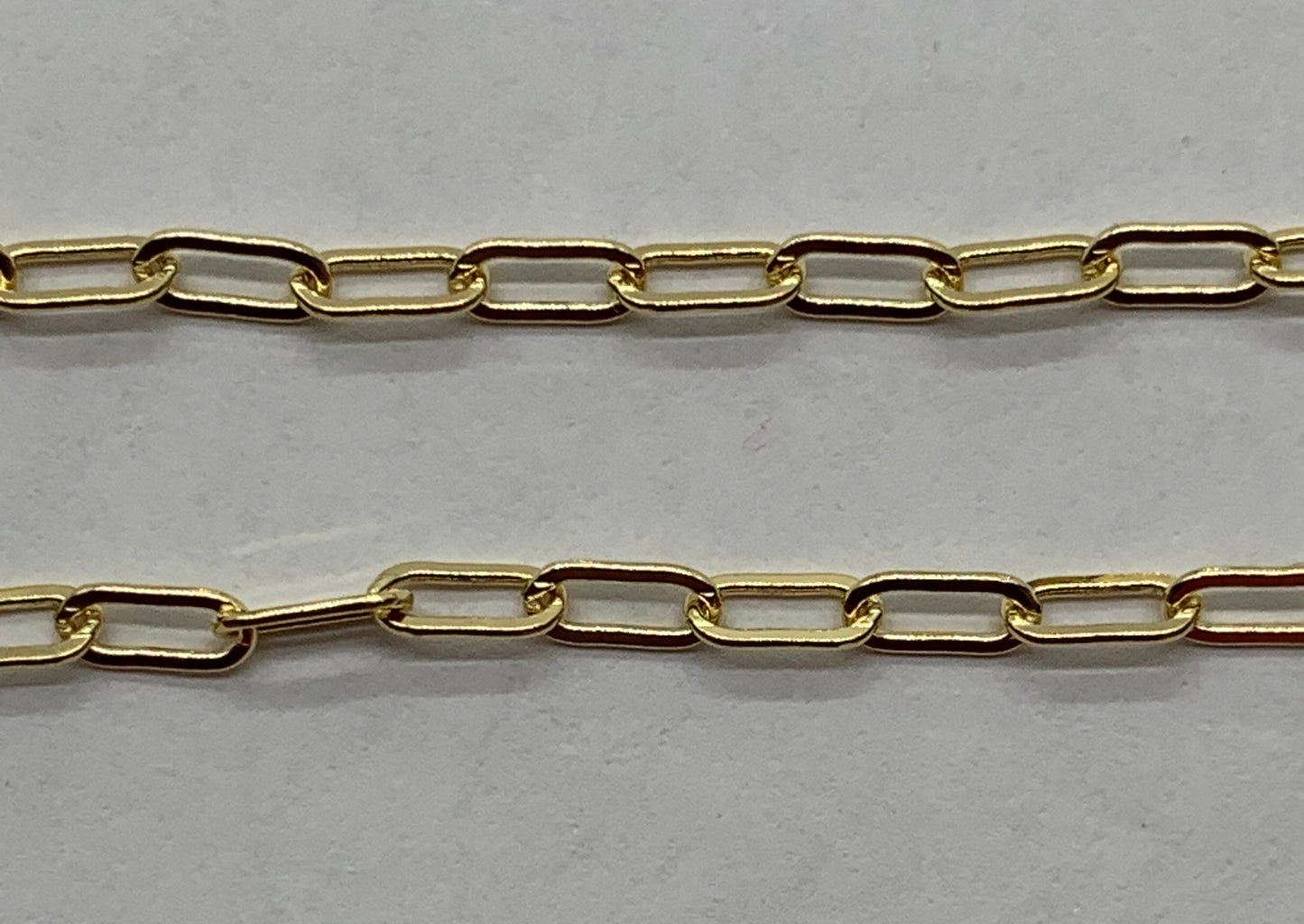 14/20 Goldfilled paper clip chain