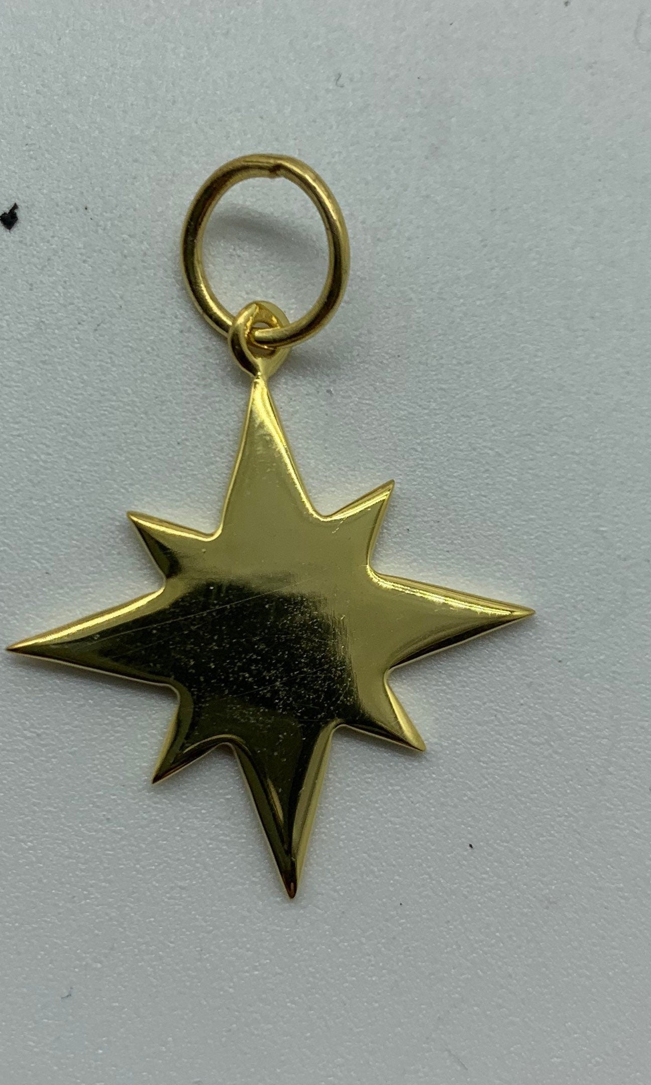 vermeil star charm
