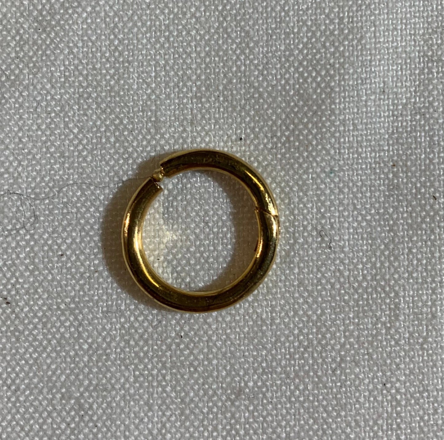 Vermeil sterling silver clasp