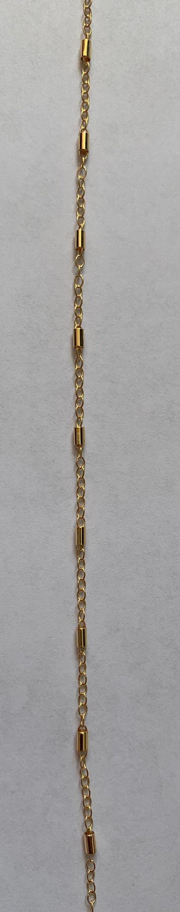 14/20 Gold filled tube chain