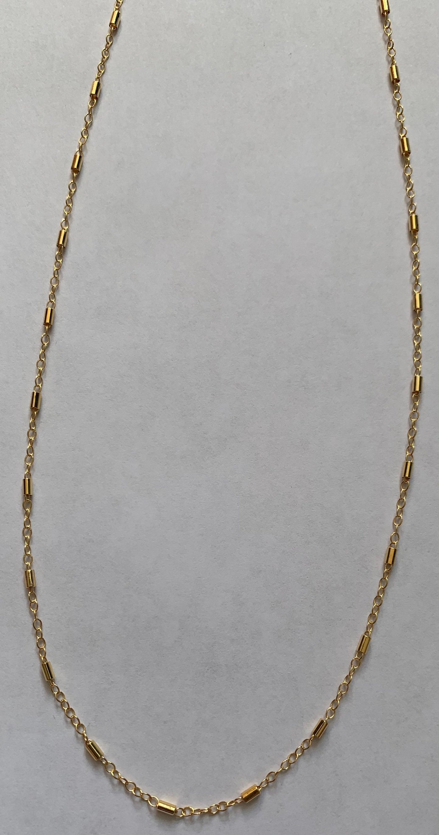 14/20 Gold filled tube chain