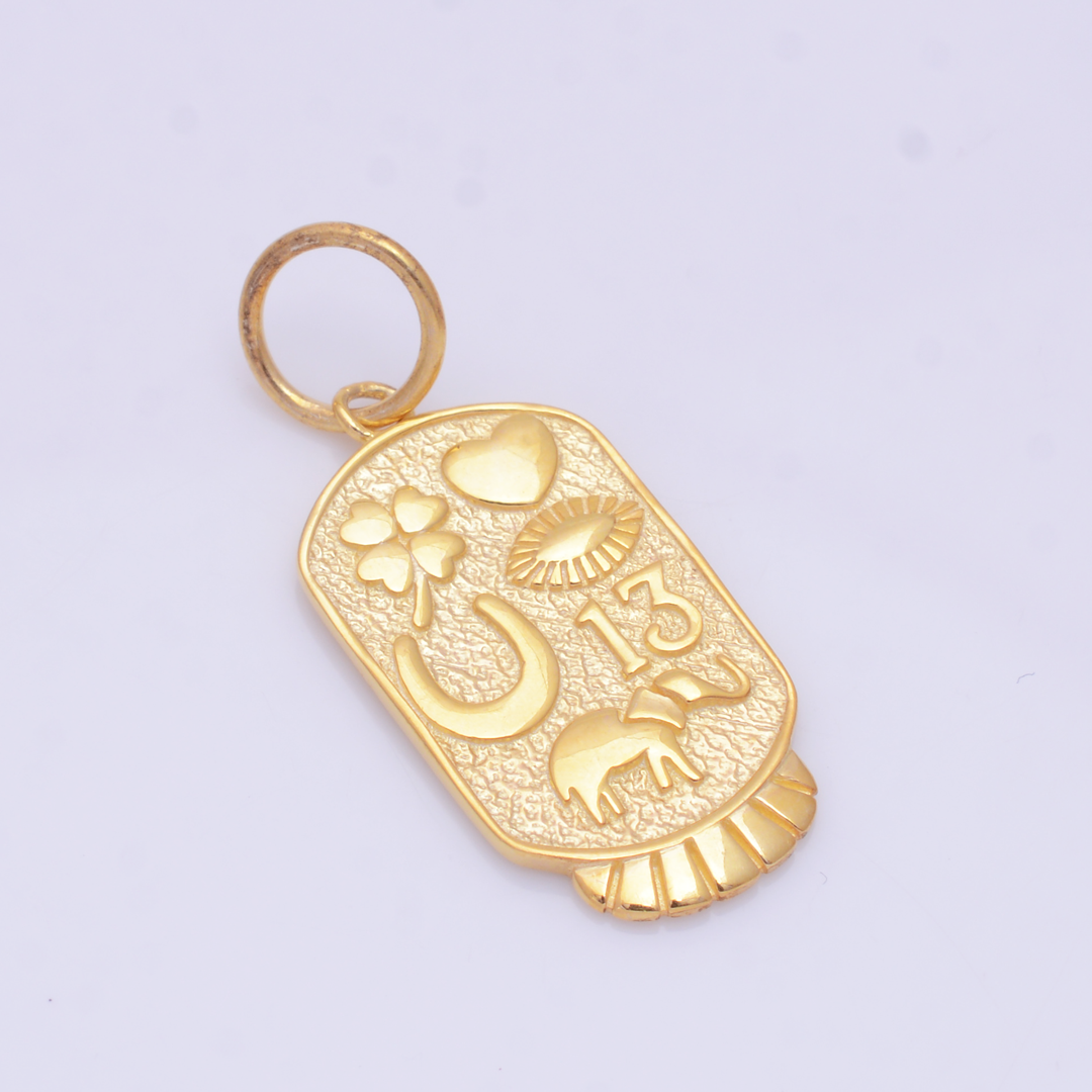 Vermeil Charm