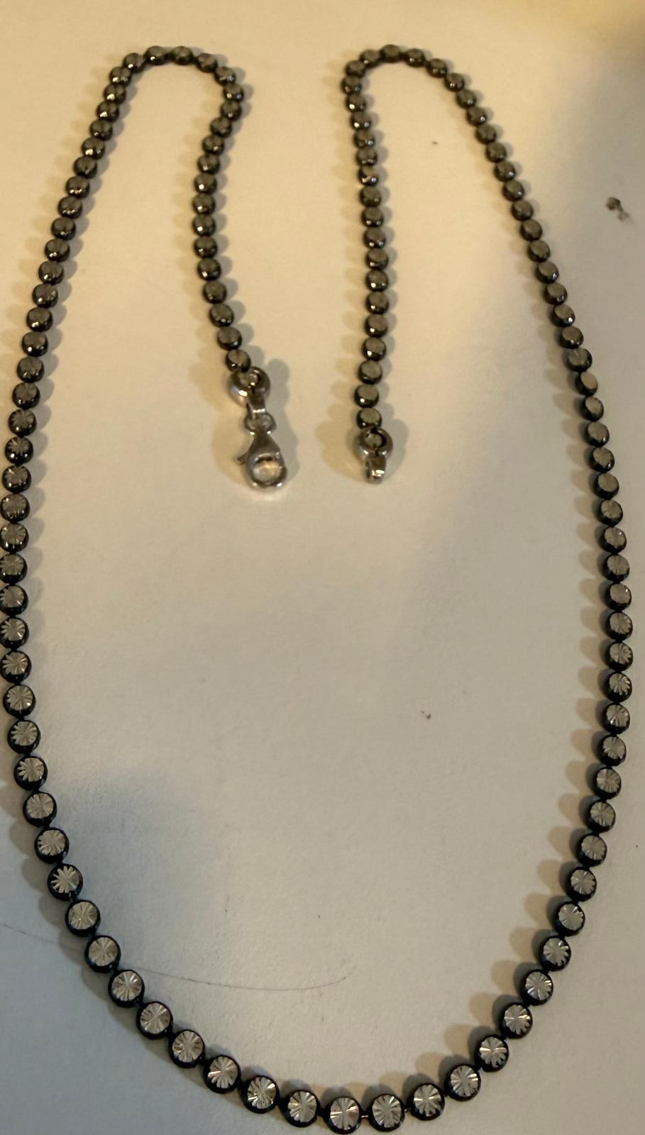 DIAMOND CUT SILVER CHAIN