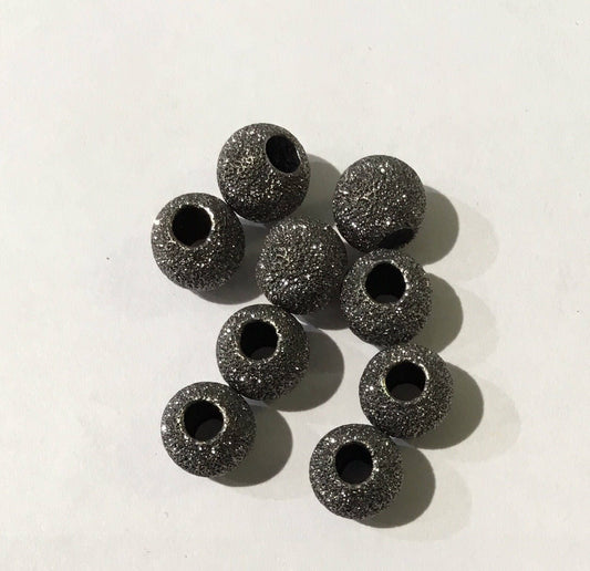 8 mm sterling silver beads