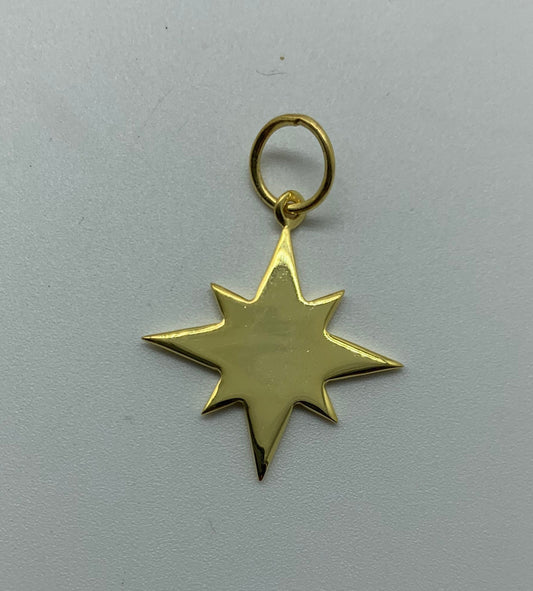 vermeil star charm