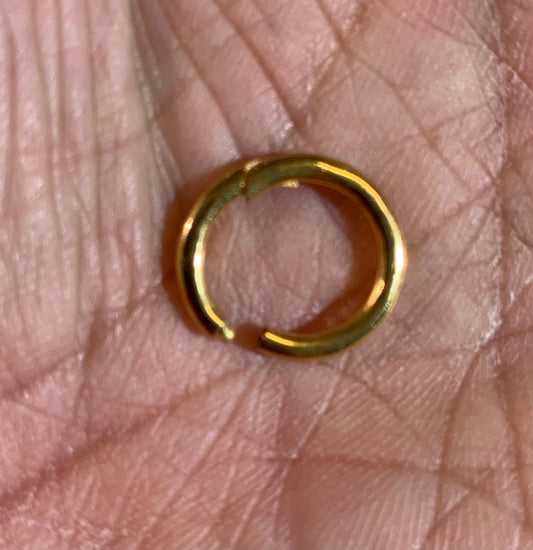 Vermeil sterling silver clasp